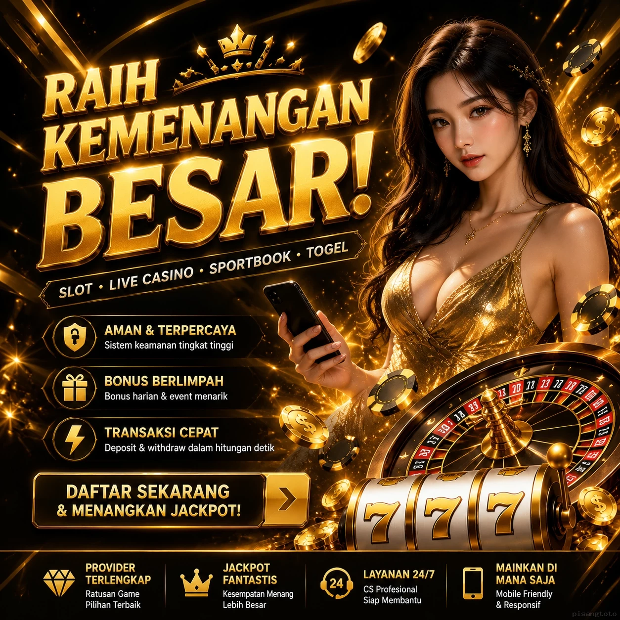 Keamanan Transaksi di pisangtoto yang Perlu Diketahui